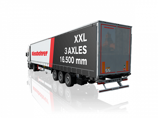 Полуприцеп тентовый K.SCX XXL 125 - 12 / 36
